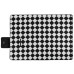 KOOR Picknickdecke Diamond, Schwarz/Weiss 150 x 200 cm