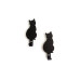 Trendform Magnethaken Black Cat 2 Stück, Schwarz Trendform Magnethaken Black Cat 2 Stück, Schwarz