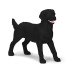 Schleich Spielzeugfigur Schwarze Labrador Hündin