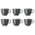 THOMAS Espressotasse Sunny Day 80 ml, 6 Stück, Dunkelgrau THOMAS Espressotasse Sunny Day 80 ml, 6 Stück, Dunkelgrau