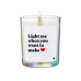ChattyCandles Duftkerze Light me when you want make love 6.7 x 8 cm