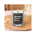 ChattyCandles Duftkerze Oh look, it's on fire 6.7 x 8 cm