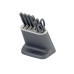 Zyliss Messerblock-Set mit Messer 8-teilig Schwarz Zyliss Messerblock-Set mit Messer 8-teilig Schwarz