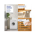 Lumaland Wäschekorb  Bambus 60 l, Braun/Beige