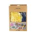Creativ Company Papier-Füllmaterial 25-30 cm x 3 mm, 100g, Blau-Gelb