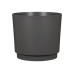 scheurich Blumentopf Plano Nero, 21 cm