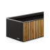 Herstera Deko Pflanzkübel Xic 150 x 40 x 25 cm Schwarz