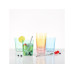 Lunasol Longdrinkglas 21st Century Color 6 Stück, 515 ml Hellgelb