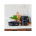 Lunasol Kochtopf Saturn Terra Ø 24 cm, Schwarz 5.7 L