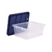 Fellowes Aufbewahrungsbox Bankers Box ProStore 15 l Blau/Transparent