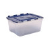 Fellowes Aufbewahrungsbox Bankers Box ProStore 45 l Blau/Transparent