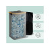 relaxdays Recyclingbehälter 100 L Grau