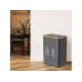 relaxdays Recyclingbehälter 160 L Grau