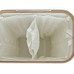 relaxdays Recyclingbehälter 140 L Beige