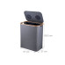 relaxdays Recyclingbehälter 140 L Grau