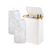 relaxdays Recyclingbehälter 140 L Weiss