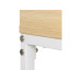 relaxdays Konsolentisch 80 x 120 x 40 cm Weiss/Natur