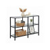 relaxdays Konsolentisch 73 x 100 x 30 cm Schwarz