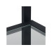 relaxdays Konsolentisch 73 x 100 x 30 cm Schwarz