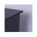 relaxdays Couchtisch Lift-Top 110 x 50 cm Schwarz