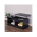 relaxdays Couchtisch Lift-Top 110 x 50 cm Schwarz
