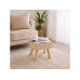 relaxdays Hocker Cord 30 x 30 cm Beige relaxdays Hocker Cord 30 x 30 cm Beige