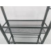 relaxdays Nischenwagen 77 x 13 x 45.5 cm Schwarz