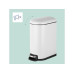 relaxdays Treteimer 10 L Weiss