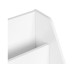 relaxdays Bücherregal für Kinder 79 x 72 x 30.5 cm Weiss/Blau