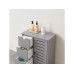relaxdays Badezimmerregal 80 x 60 x 30 cm Grau