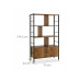 relaxdays Regal 154.5 x 74 cm Hellbraun