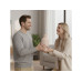relaxdays Vase 3er Set, Creme