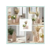 relaxdays Vase 3er Set, Weiss