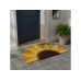 relaxdays Fussmatte Sonnenblume 80 x 50 cm Gelb