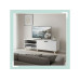 relaxdays TV-Möbel Vintage Style 140 cm, Weiss 60 Zoll