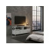 relaxdays TV-Möbel 120 x 40 cm, Weiss 55 Zoll