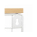 relaxdays Organizer Obstkorb Wandregal 21 x 30 cm Hellbraun/Weiss