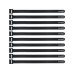 Bemero Kabelklett 30015GN-MP 10 Stück, 15 x 300 mm, Schwarz