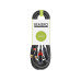 Bemero BAC2544-1000BK 2x XLRf - 2x RCAm 10m 10 m, Schwarz