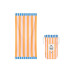 Dock & Bay Badetuch XL, Orange Dock & Bay Badetuch XL, Orange