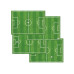 Trendform Tischset Football 29.7 cm x 42 cm,  4 Sujets à 12 Blatt