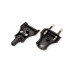 Bachmann Euroflachstecker 2.5A / 250 V mit Schraubanschluss schwarz