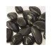 CHALET Dekosteine Flusskiesel 20-40 mm Schwarz 650 ml