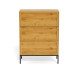 AC Design Kommode Palmdale 80 x 40 x 110 cm, Eiche hell AC Design Kommode Palmdale 80 x 40 x 110 cm, Eiche hell