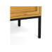 AC Design Kommode Palmdale 80 x 40 x 110 cm, Eiche hell AC Design Kommode Palmdale 80 x 40 x 110 cm, Eiche hell