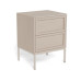 AC Design Nachttisch Palmdale Grau, 45.6 x 40 x 61 cm