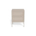AC Design Nachttisch Palmdale Grau, 45.6 x 40 x 61 cm