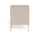 AC Design Nachttisch Palmdale Grau, 45.6 x 40 x 61 cm