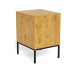 AC Design Nachttisch Palmdale Hellbraun, 45.6 x 40 x 61 cm