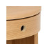 AC Design Nachttisch Paron Hellbraun, 40 x 31.5 x 60 cm